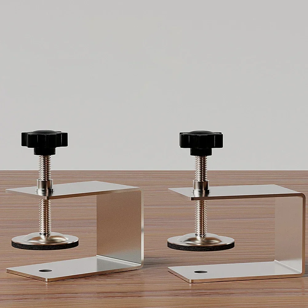 Eeatop-Clips para Panel de cajón, herramienta para gabinete, accesorios para muebles del hogar, abrazaderas de instalación frontal de cajón de acero, Hardware para carpintería Ji