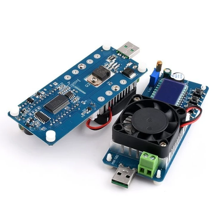 FX25-25W Battery capacity tester Voltage and current constant current electronic load USB power detector adjustable resistor