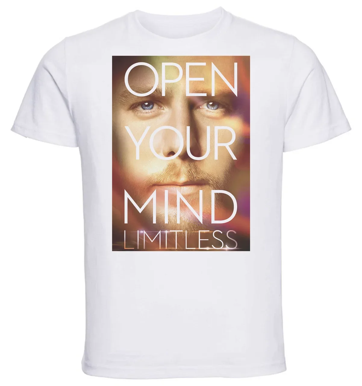 T-Shirt Unisex - White - Playbill - TV Series Limitless