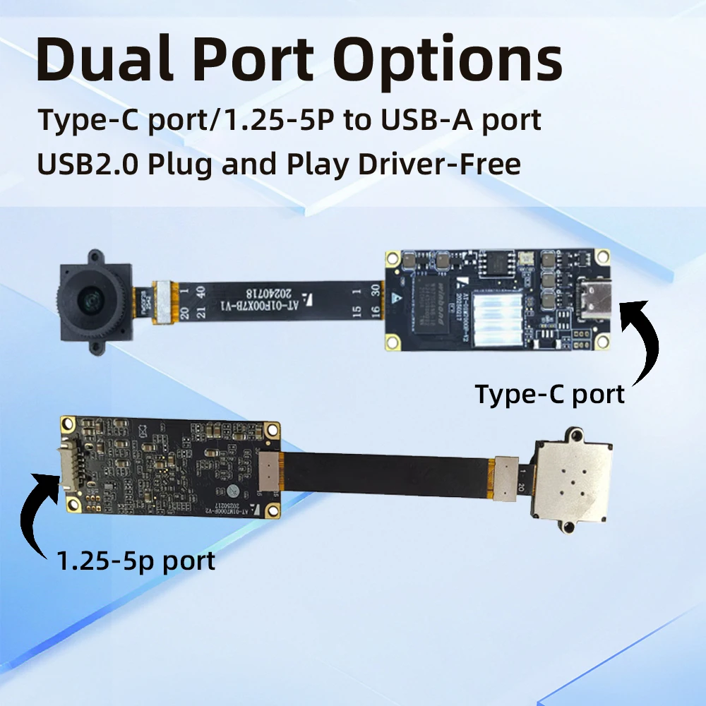 module-de-camera-hd-8160x6120-50mp-imx766-cmos-usb20-30-82-°-objectif-100-mm-a-focale-fixe-usb-c-mjpg-yuy-uvc-avec-cable-usb-c-5-broches-gratuit