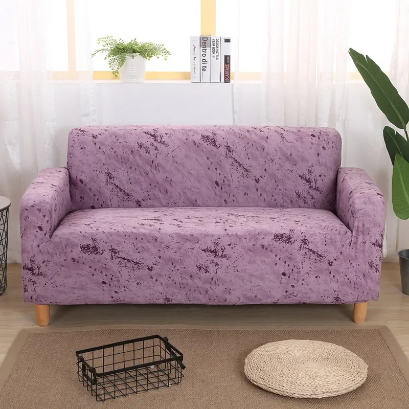 Splash Ink Printed Sofa Covers For Dogs Elasticity Stretch 1/2/3/4 Seat Sectional Sofa Towel All-inclusive Anti-skid Slipcovers