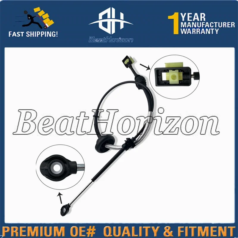 4R70W 4R75W New Automatic Transmission Shift Cable for Ford F-150 F150 OEM # 5L3Z-7E395-AA 5L3Z7E395AA 5L3Z 7E395 AA