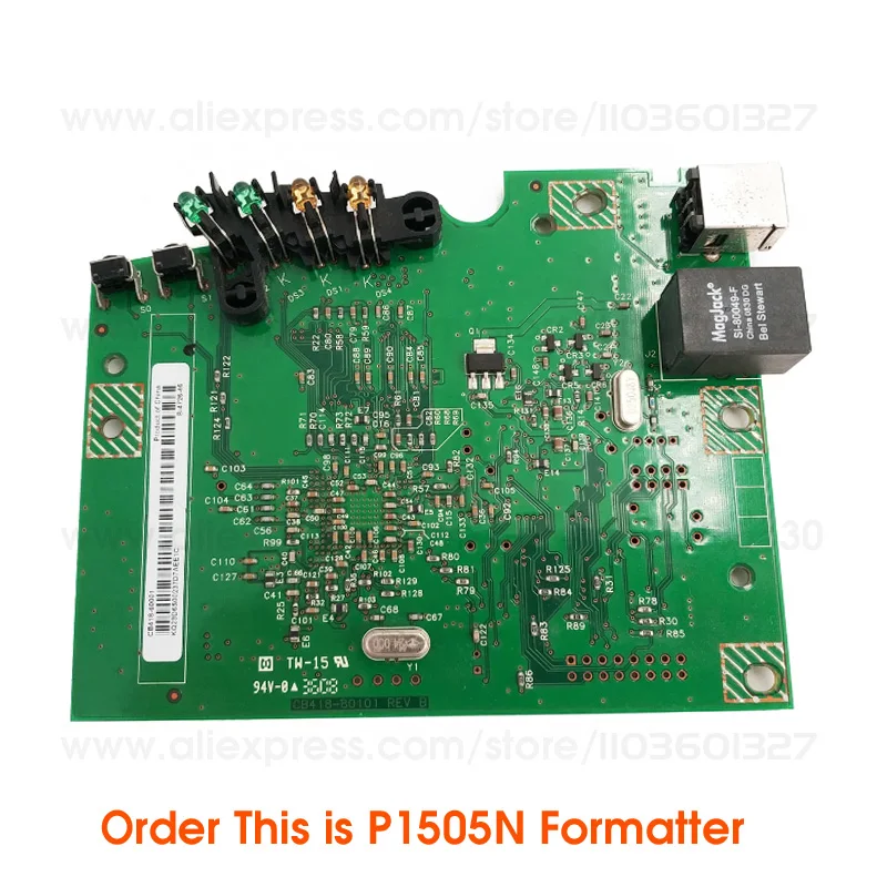 الأصلي ل HP P1505N 1505N P1505 المنسق مجلس اللوحة الرئيسية اللوحة الأم RM1-4629-000CN CB418-60001 المنسق PCB الجمعية
