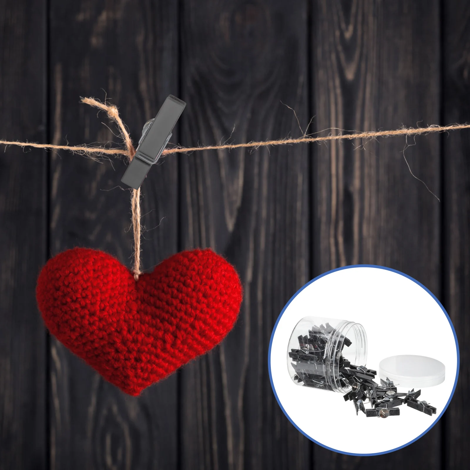 50pcs Transparent Push Pin Clips Reusable Multi-Function Picture Clamps For Home Office Decoration Replaceable Photo Clips