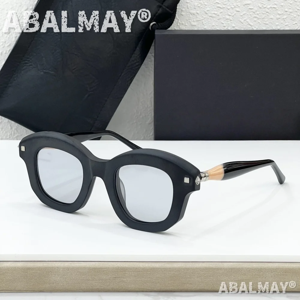 

KUB Maske J1 46-25 Top High Quality Sunglasses for Men and Women UV400 Retro Fashion Special Design Sun Glasses with box