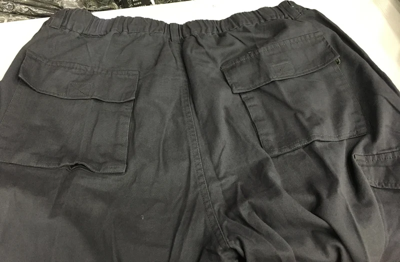150kg Plus Size Fat Men's Work Cargo Pants Male Loose Multi-pocket Casual Straight Sports Trousers Outdoor Tactical Baggy Pants