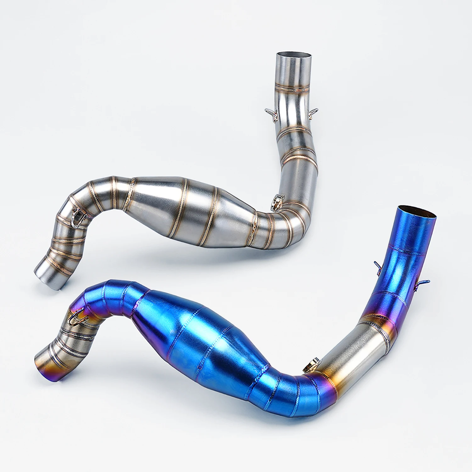 

51-мм выхлопная труба из нержавеющей стали для мотоциклов, соединительная труба, глушитель Slip-On для G310GS G310R 2017-2024