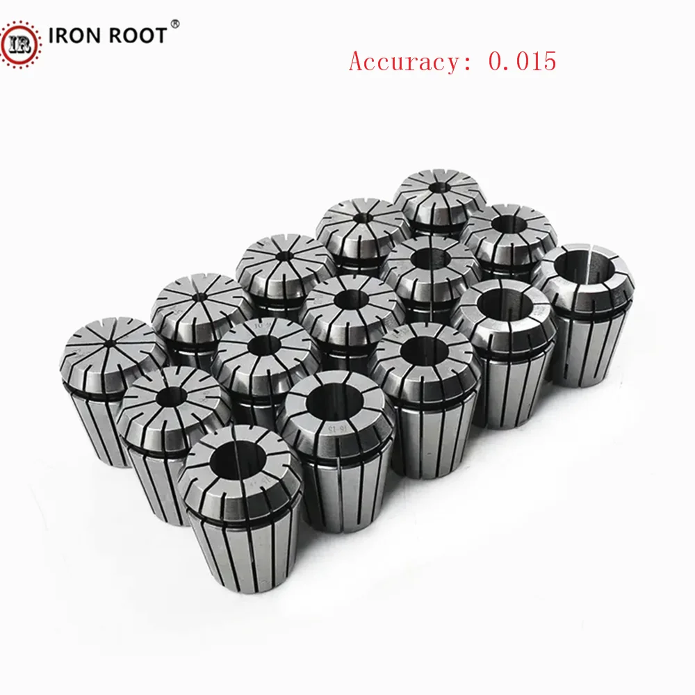 IRON ROOT ER11, ER16, ER20, ER32, ER40 Spring Precision Collet Chuck CNC Engraving Machine Milling Machine Lathe Tool Holder