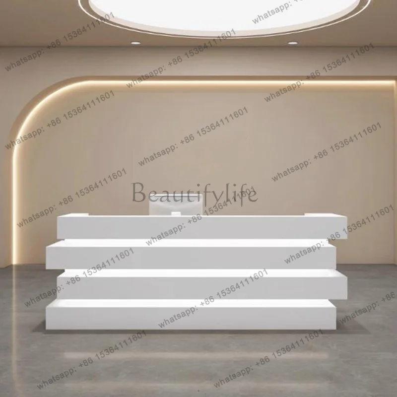Best Sellers Unique Modern Reception Desks Small White Organizers Best Reception Desks Nail Led Lights Mostrador De Tienda Trend