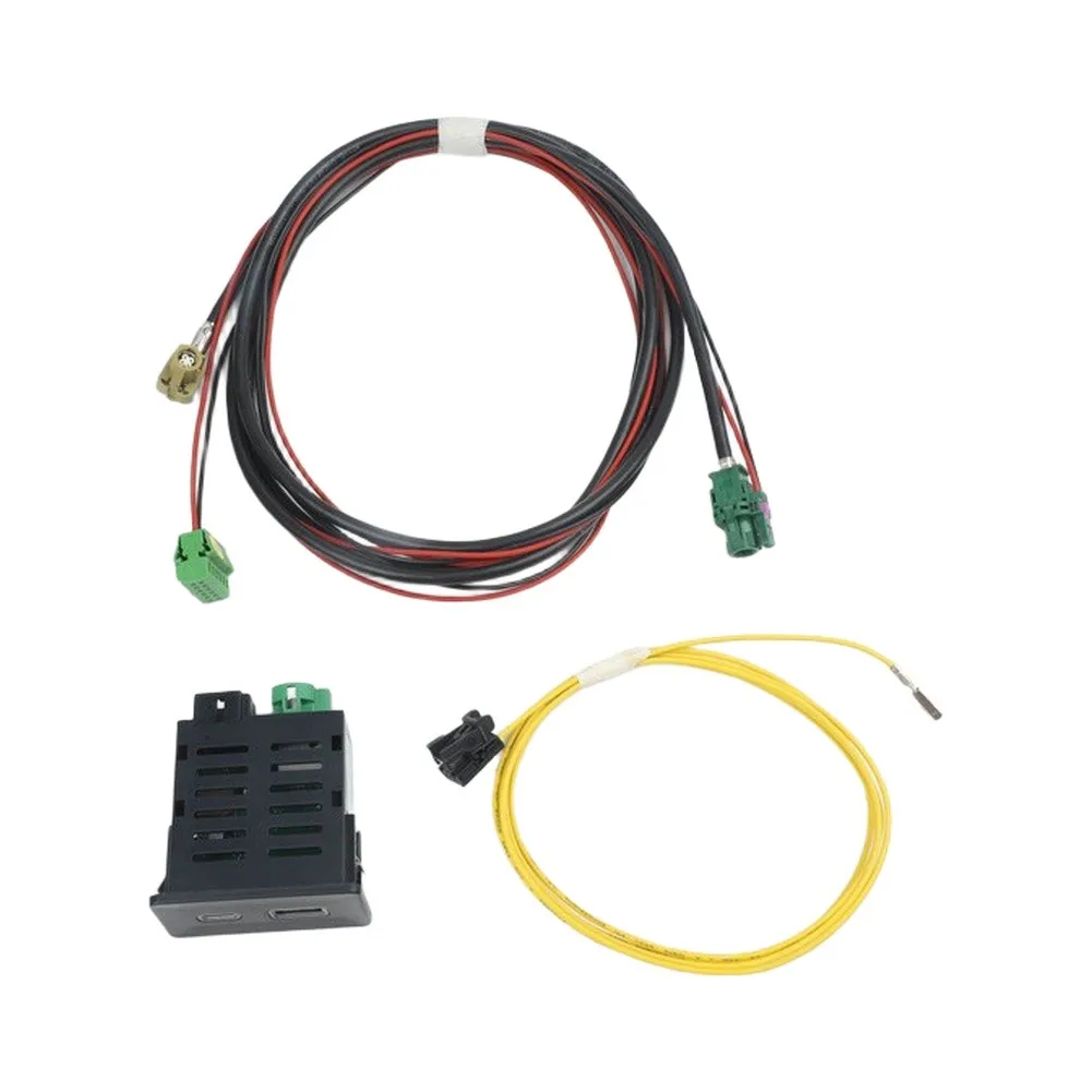 AUX USB Interface MDI USB Switch Easy Installation MDI USB AUX Control Seamless Fit Efficient Control Car Audio Upgrade