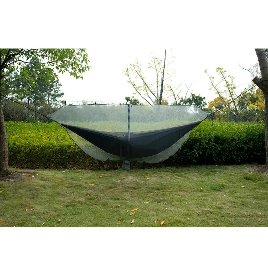 Outdoor Hammock 360 Degree Protection Mosquito Net Separated Anti-Mosquito Hook Hiking Cover Garden Lawn Travel