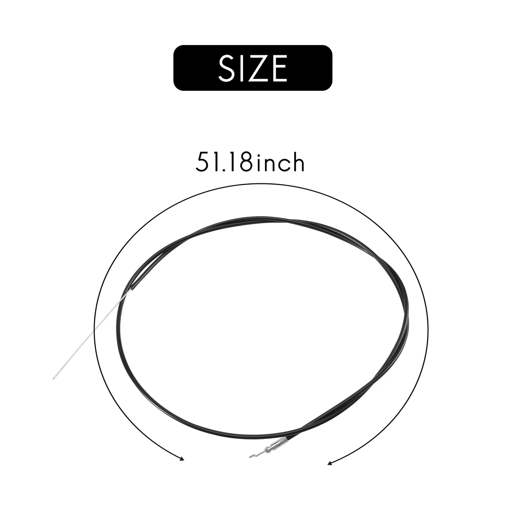 AA38M Universal Switch Lever Control Handle & 56 inch Throttle Cable Kit For Lawnmower Lawn Mower Parts  Garden Tools