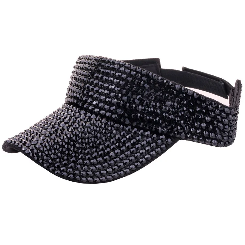 Strass-Verzierte Schirmmütze für Damen, Lässiger Sonnenschutz für Sommer und Frühling, Modische Streetwear mit Diamanten-Besatz, Baseball-Cap – Detail 6