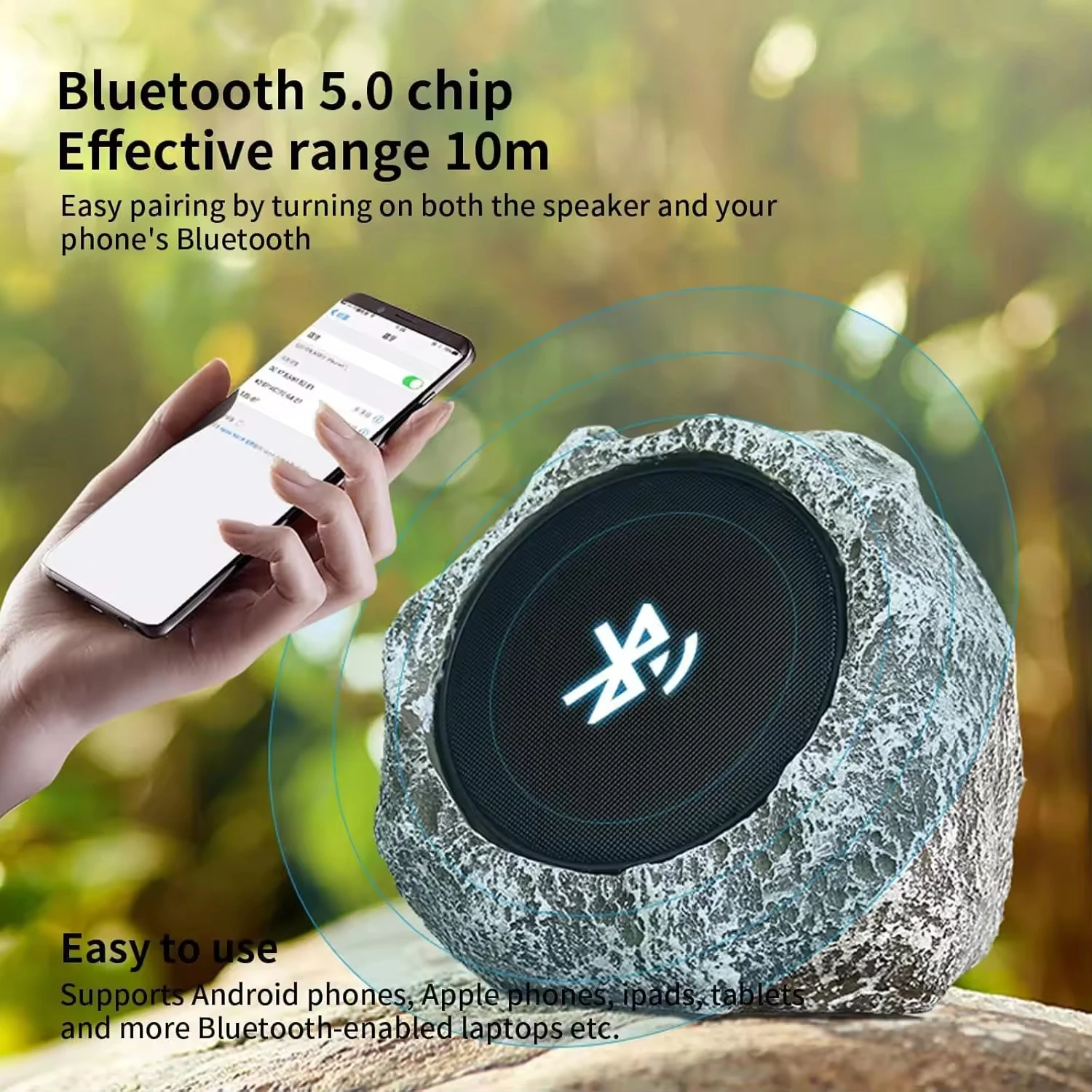 Solar Wireless Bluetooth Audio - Smart Garden Video review and price