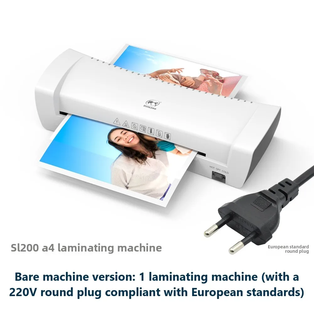 المنزل والمكتب SL200A4 تغليف البلاستيك الحراري البارد تصاعد ثنائي الاستخدام التسخين السريع درجة حرارة ثابتة مكافحة فقاعة الصورة و D