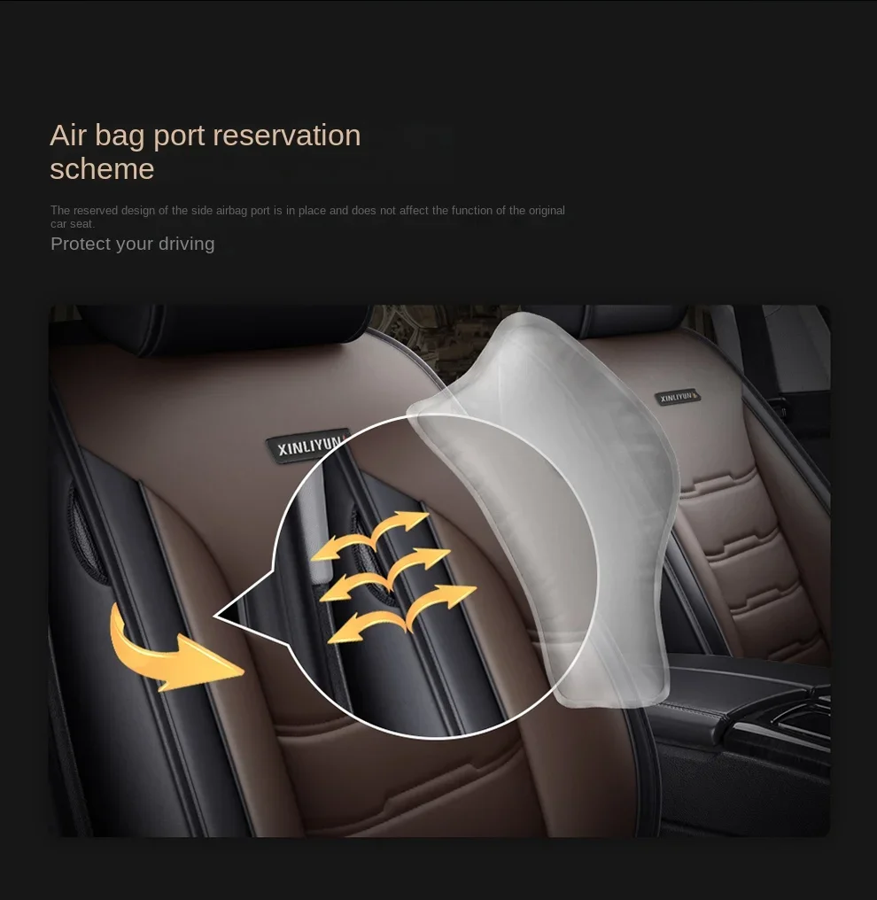 Pu Leather Universal Car Seat Cover for MAZDA All Models 3 CX-5 2 5 6 CX-3 CX-4 CX-7 CX-9 RX-8 CX-30 CX-50 Auto Accessories view 5