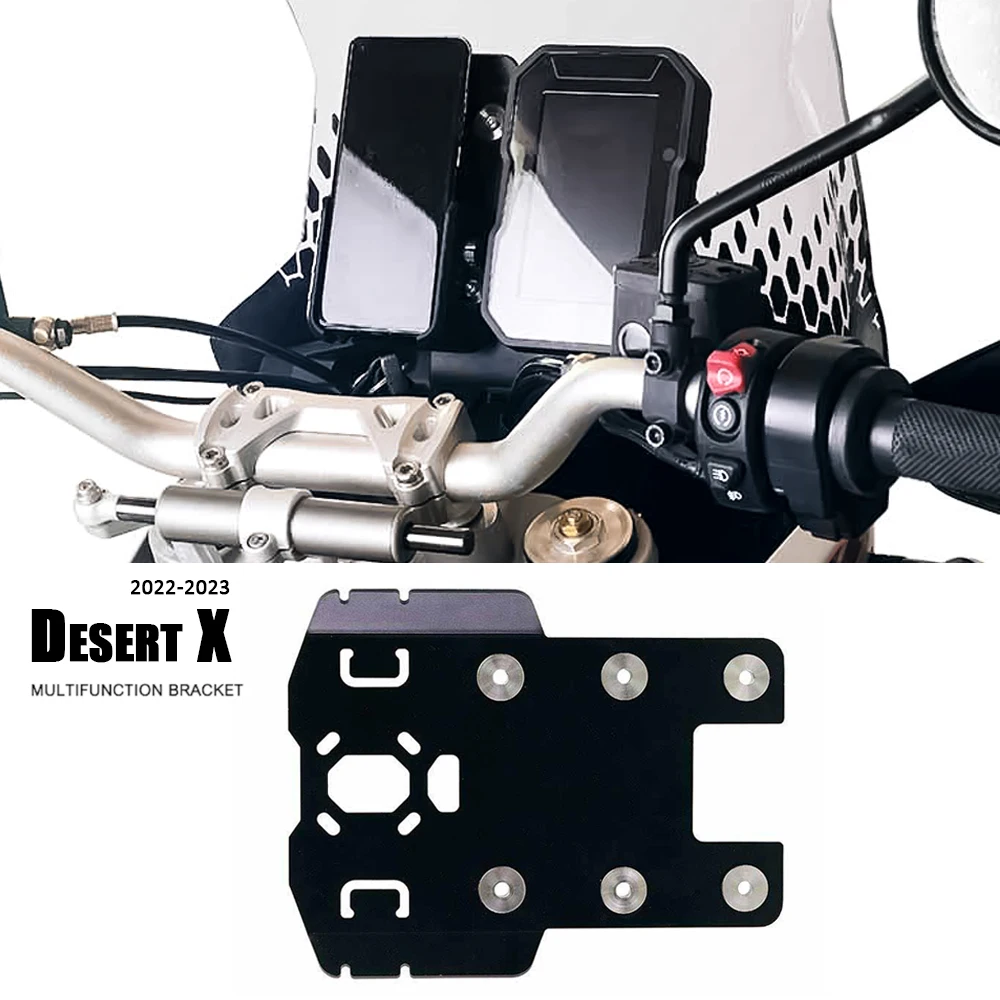 

For Ducati Desert X DesertX Motorcycle Accessories Mobile Phone Navigation Holder Multifunctional Monitor Base GPS Stabiliser