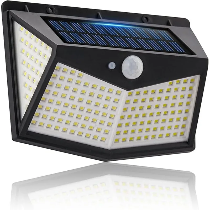 

Outdoor Solar Light 212LED 3 Lighting Modes 1/2PCS Motion Sensor Wall Light IP65 Waterproof Solar Garden Courtyard