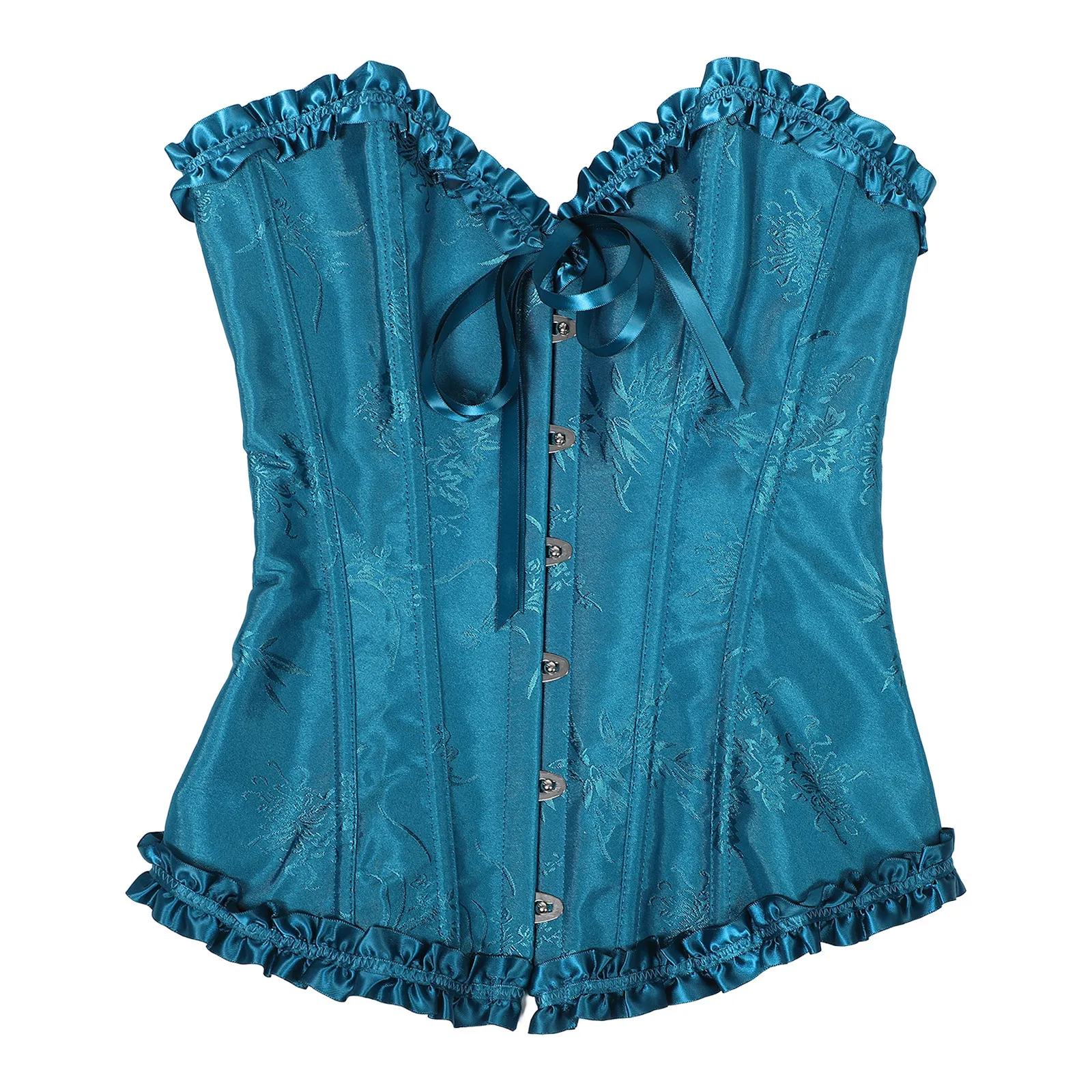 

Lace Corset Shapewear Tummy Control Waist Slimming Bust Lifting Support Bodysuit for Women Firm Control Under Dress