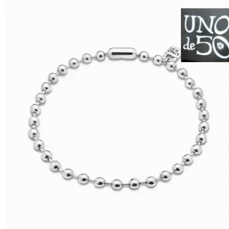

2024 Selling Exquisite High Quality UNO DE 50 Fashion Classic 925 Necklace Jewelry Romantic Holiday Gift
