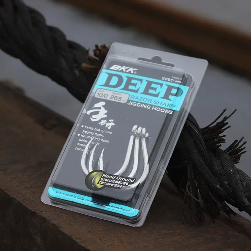 BKK DEEP 8090-6X-HG Jigging Fishing Hooks