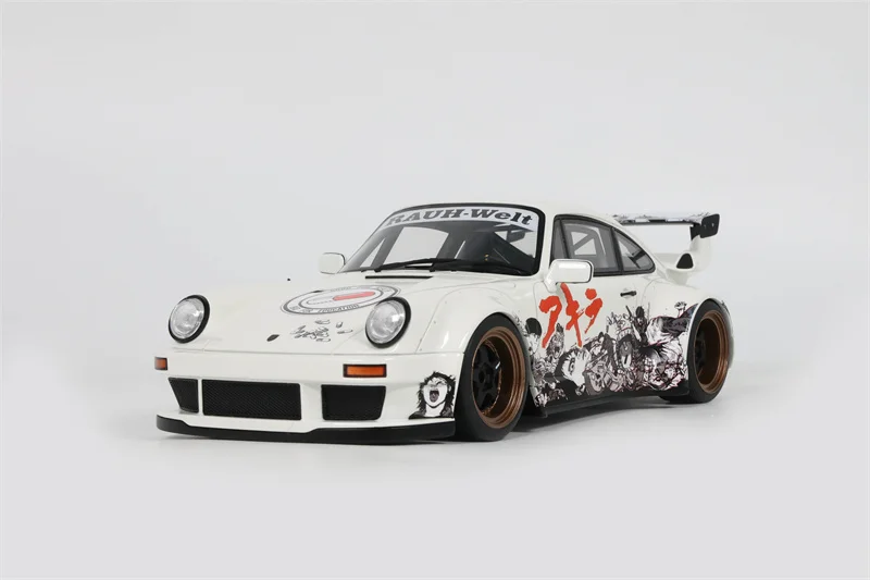 

GT Spirit 1:18 RWB AKIRA GLACIER WHITE 2024 Resin Collector's Vehicle Model Car