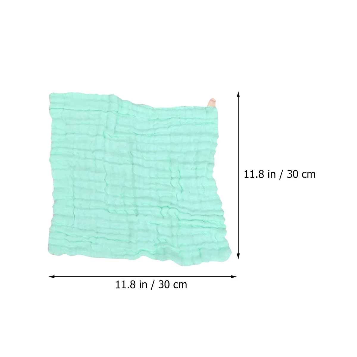 

5 шт. детские полотенца для лица, шестислойные хлопчатобумажные марлевые мягкие удобные маленькие квадратные полотенца, быстросохнущие, дышащие для новорожденных, ванны для детей