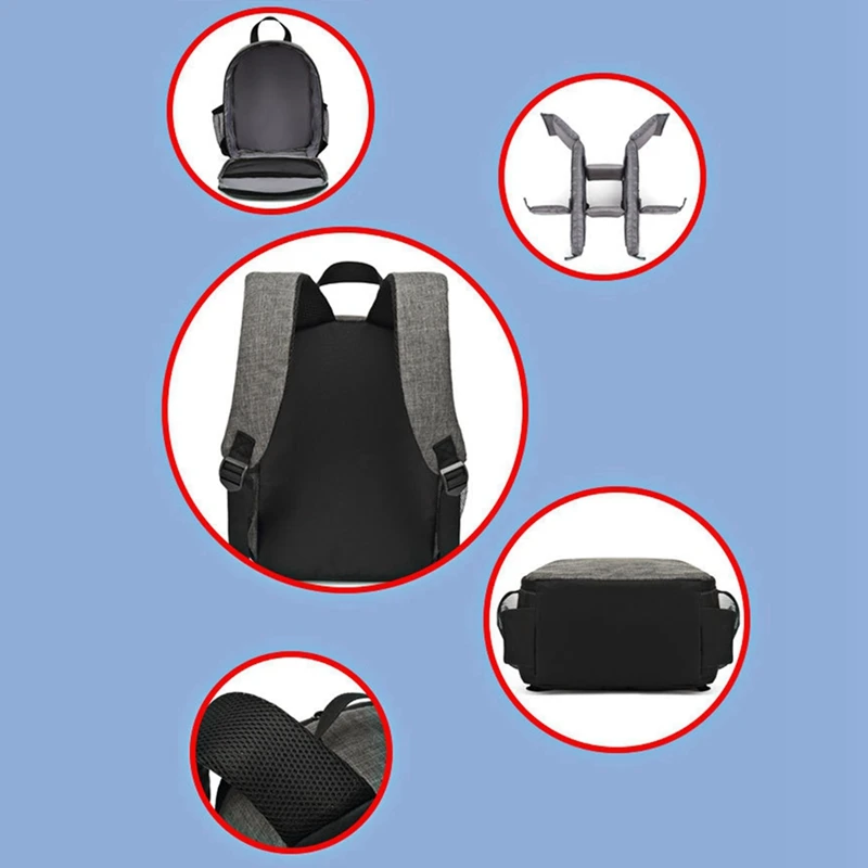 Multi-Function Digital Camera Backpack Bag Waterproof Outdoor DSLR Camera Bag For Nikon Sony Shockproof Bag For Travel