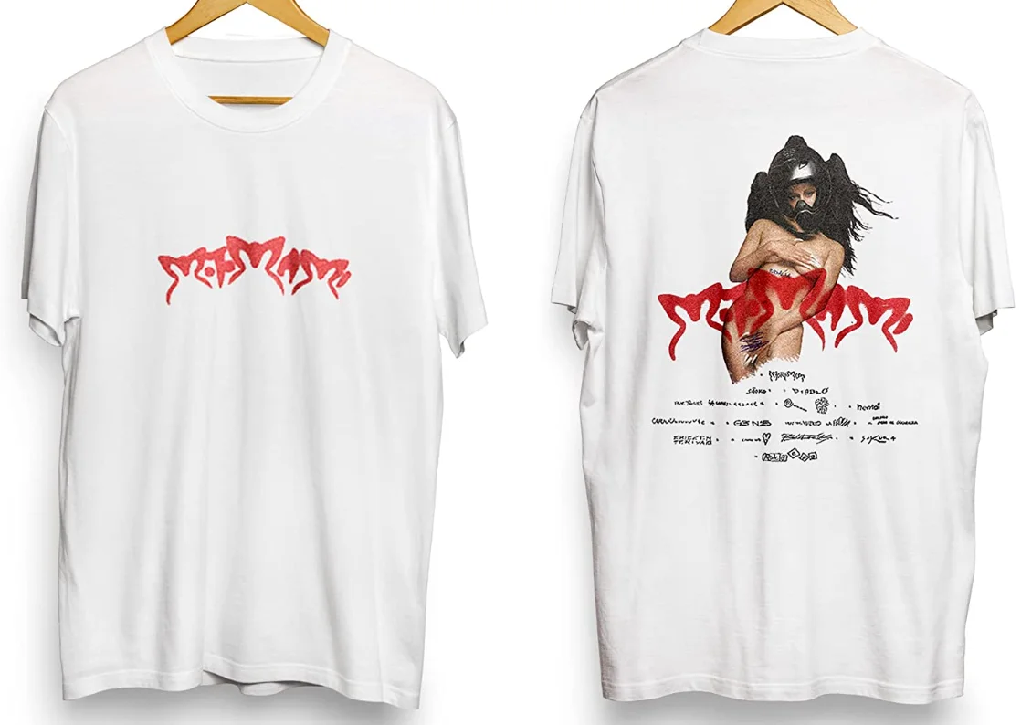 Motomami Tour Dates Rosalia Concertt tshirt