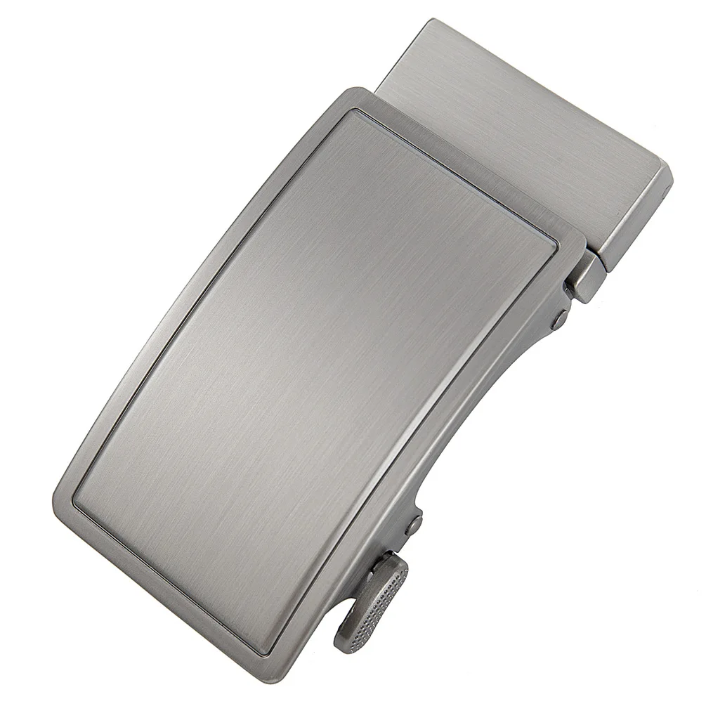 Popolare fibbia girevole moda quadrata lega fibbia automatica accessori per cinture da lavoro classico versatile 3,5 cm