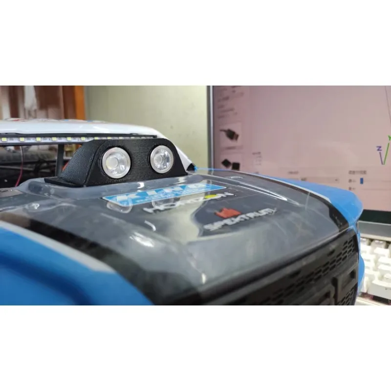 

LOSI Baja Rey 1/10 Scale Model RTR RC 4WD car Short-bed High-intensity Headlights Upgrade Kit Installs Without Modification