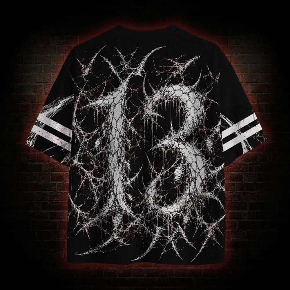 Hot Selling Products, Horror Dark Series Clothing, Fashionable Men's Short Sleeved Sportswear, Cycling, Short Sleeved T-shirts