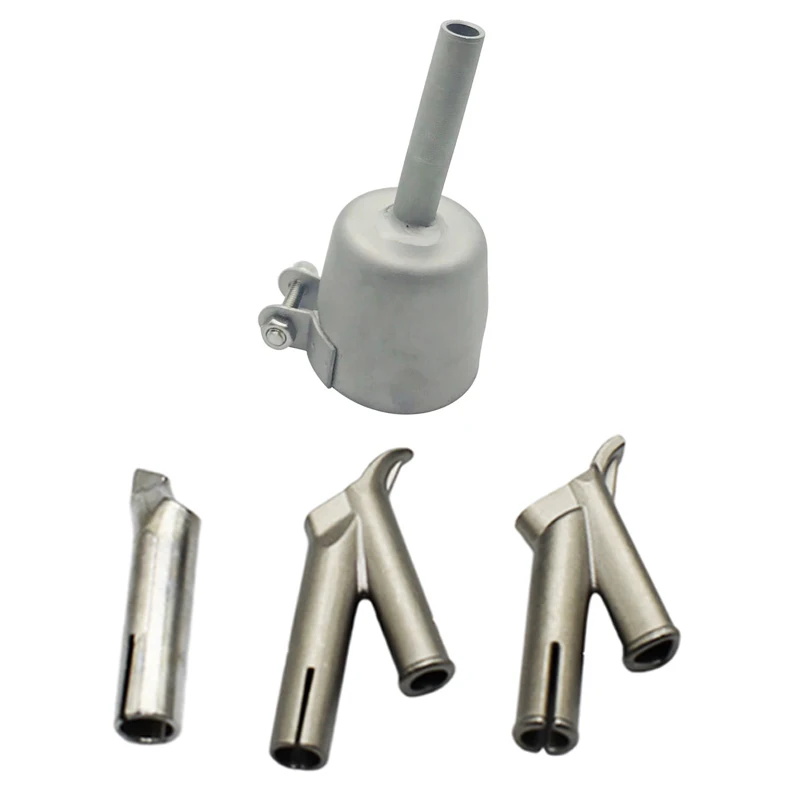 4Pcs Hot Gun Nozzle Plastic Speed Welding Tip Vinyl Welder Tools Nozzle For Welding Polypropylene Polythene PVC ABS