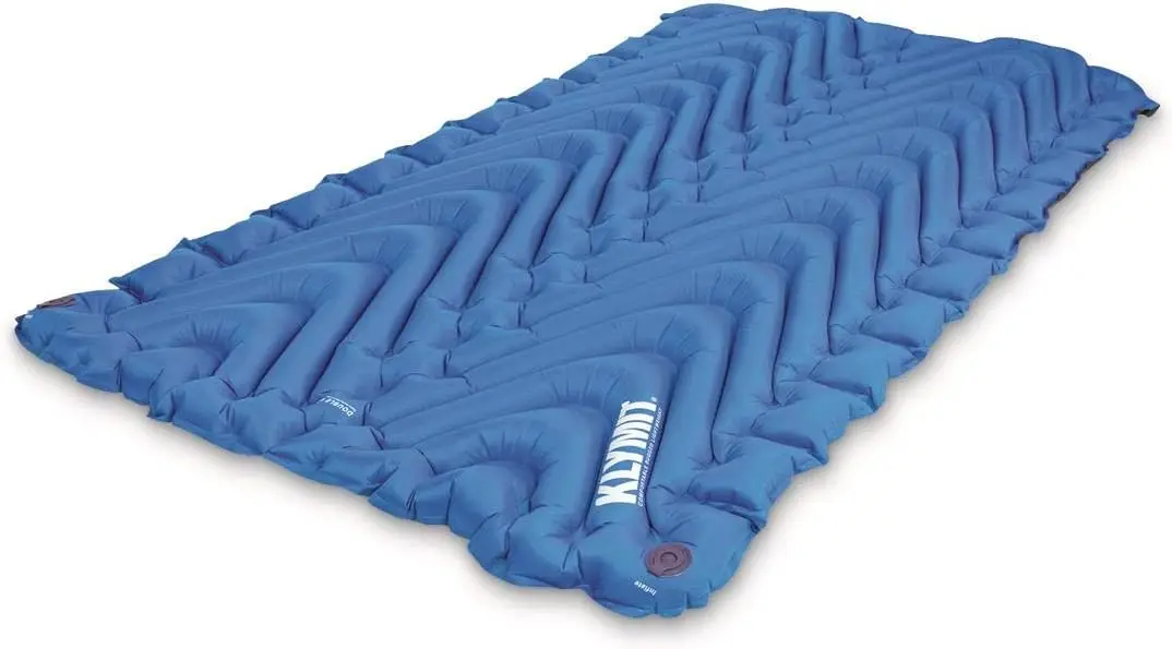 

Double V Inflatable Sleeping Pad | Thick, Lightweight, Easy to Inflate, Foldable Air Bed Mattress for Camping & Backpacki