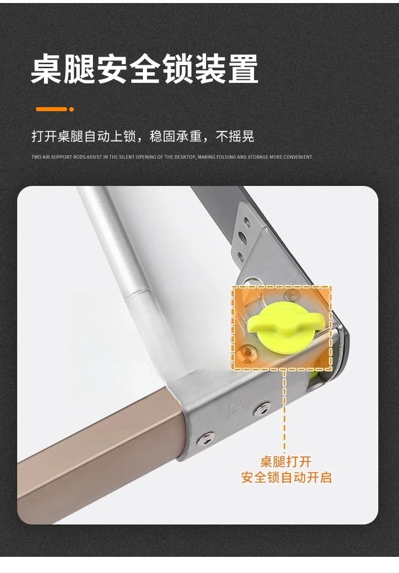 طاولة طعام منزلية متعددة الوظائف، طاولة حائط غير مرئية #6