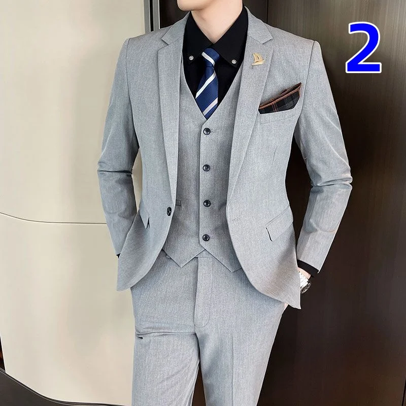 T2094 Western-style best man suits, brothers suits, summer wedding suits, men's vest shirts, three-piece wedding suits