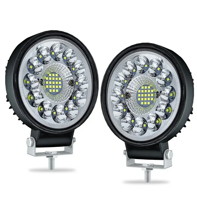 

1pcs 4-inch 2025 for Large Field of View 33LED99W Circular Work Lighting Lamp Off-road Roof Maintenance Light Popular In