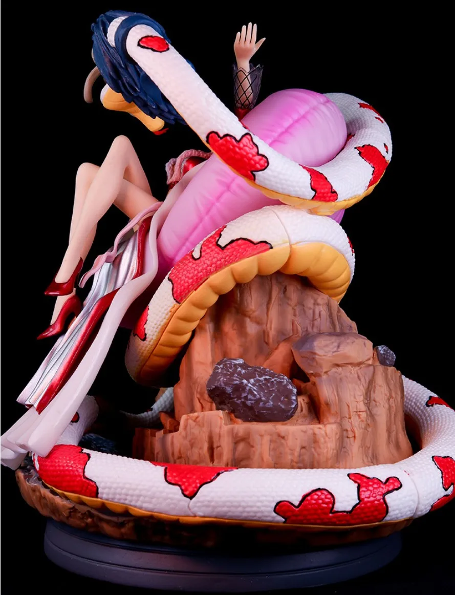 30cm One Piece Boa Hancock Super งูสาวสวยอะนิเมะ Handmade Action Figures เดสก์ท็อปเครื่องประดับตกแต่งของขวัญ