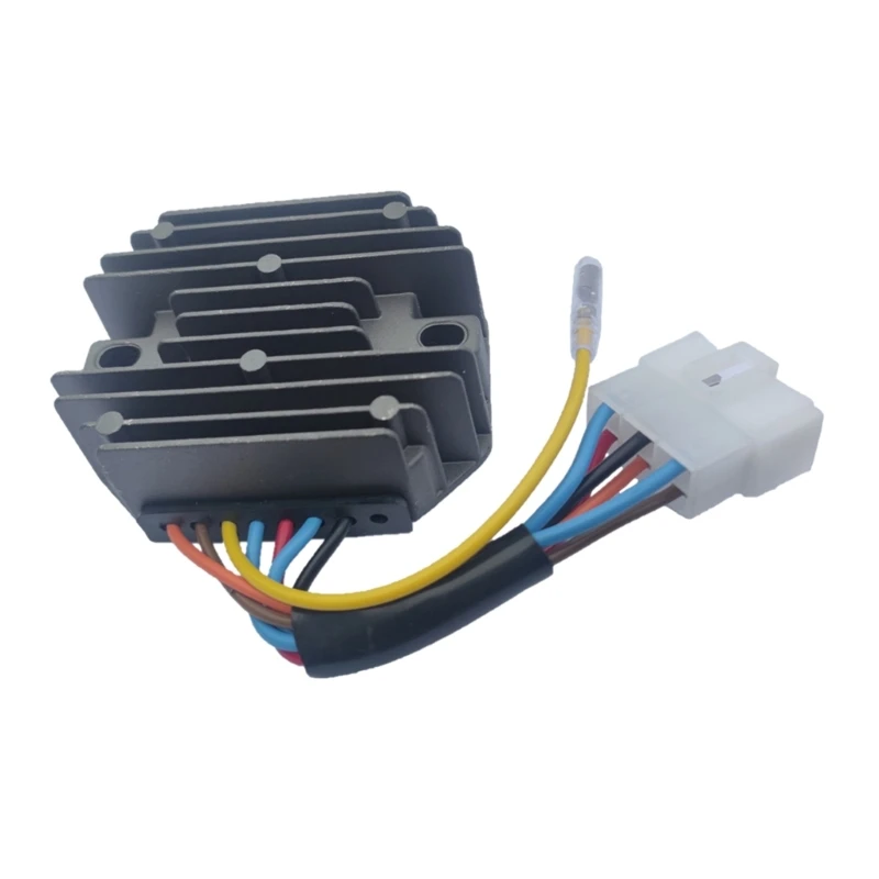 Voltage Regulator Stabilizer Rectifier Aluminium Converter Compatible for 119653-7771011 119640-77711 RS5121 Motorcycle