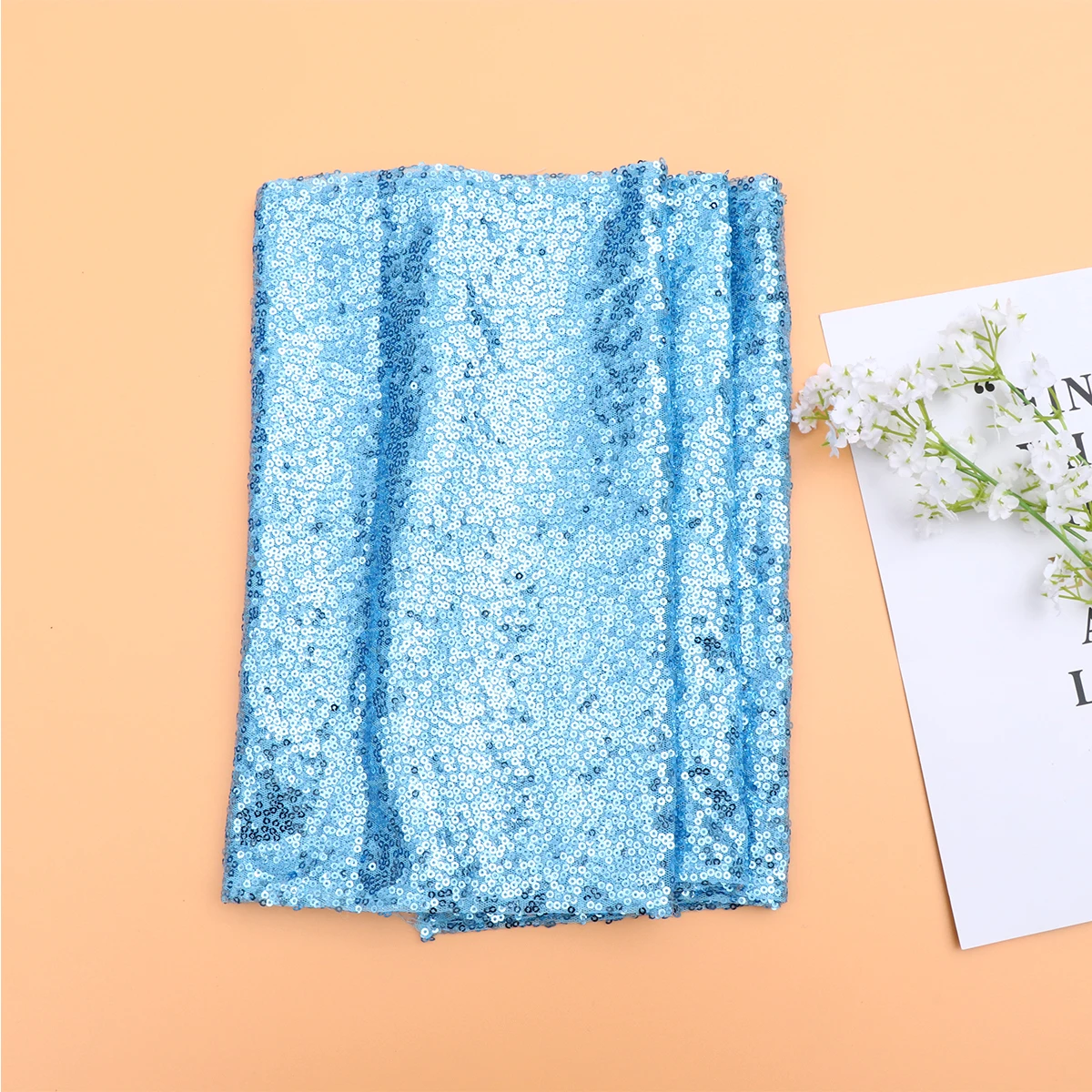 

Sequin Table Runner Elegant Tablecloth Lightweight Party Supplies Table Decoration Home Outdoor Hotel Wedding Banquet