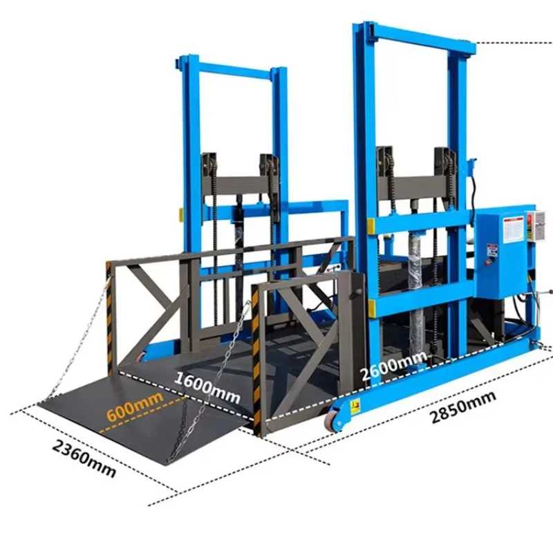 Loading Dock 2-3T Truck Loading and Unloading Electric Lift Compartment Cold Storage Get on And Off FOB Price