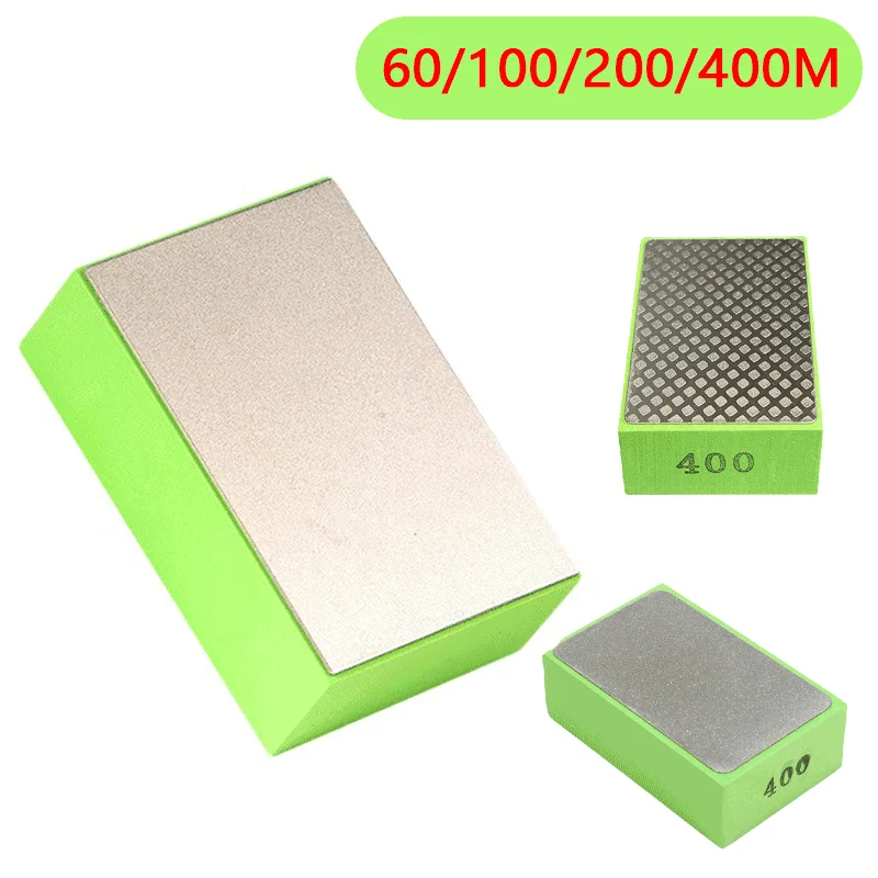 1PC Hand Polieren Pads Fliesen Glas Schleif Schleifen Block Pad Stein Marmor Keramik Schleif Schleif Disc Polierer Werkzeuge