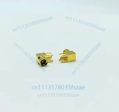 1pc mmcx-kwhd connector mmcx-kwe female elbow housing all-in-one non-falling straight pcb welding board rf socket accessories