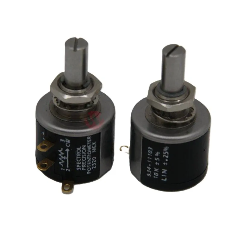 534-11103 Rotary Potentiometer 10K Ohm Vertical Mount Bourns Original 1W300 Degree Rotation Carbon Film Type for Audio Equipment