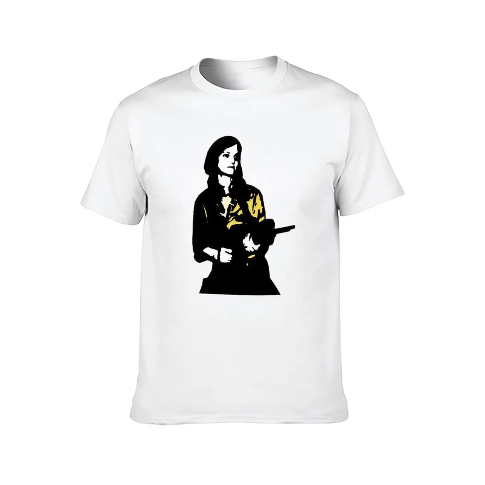 Guerrilla The Taking Of Patty Hearst T-Shirt man t shirt luxury t shirts for man graphic funny T-Shirt
