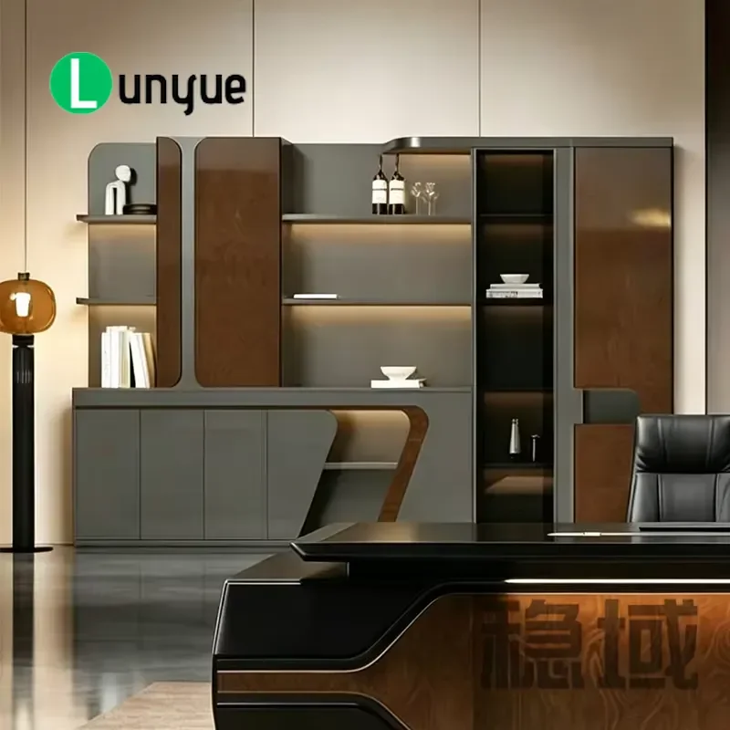 Modern Large Capacity Filing Cabinet Administrative Office Furniture Set Storage Cupboard for Home Business Workspace Durable