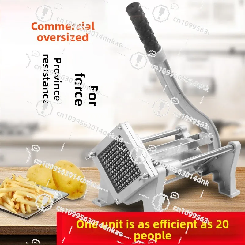 Potato Slicer Manual Slicer Commercial Household Cutting Cucumber Radish Potato Lettuce Strip Machine Press Fries Machine