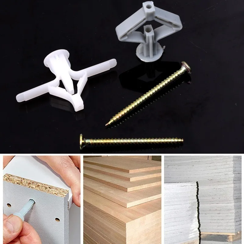 المسامير الجصي مع مسامير المثبتات الحفر الذاتي توسيع المسمار أنبوب دريوال مرساة البراغي السحابة أطقم أدوات الكمبيوتر