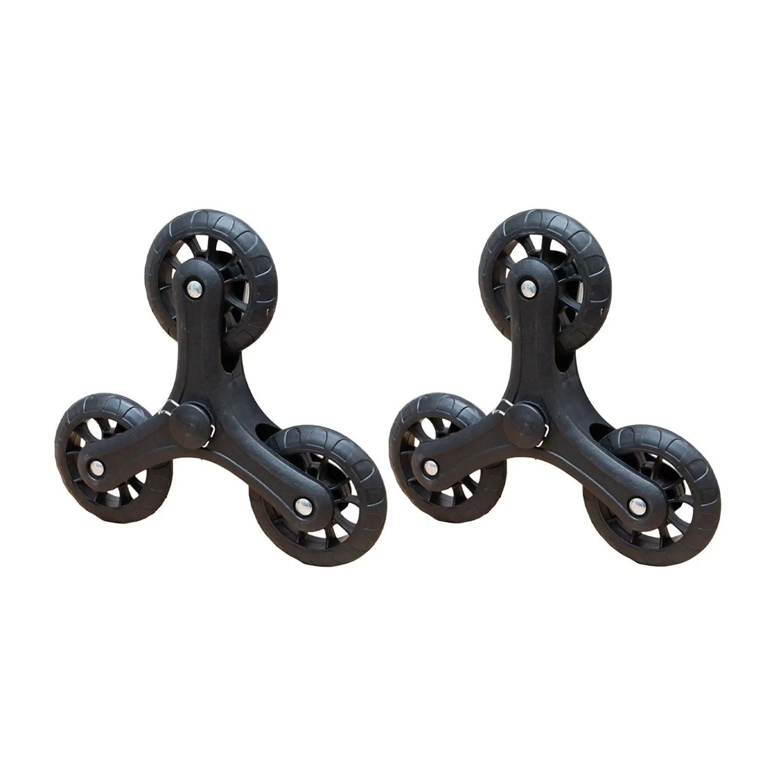3 Wheel Triangle Stair Climbing Roller Wheels Heavy Duty Swivel Caster for Folding Hand Truck