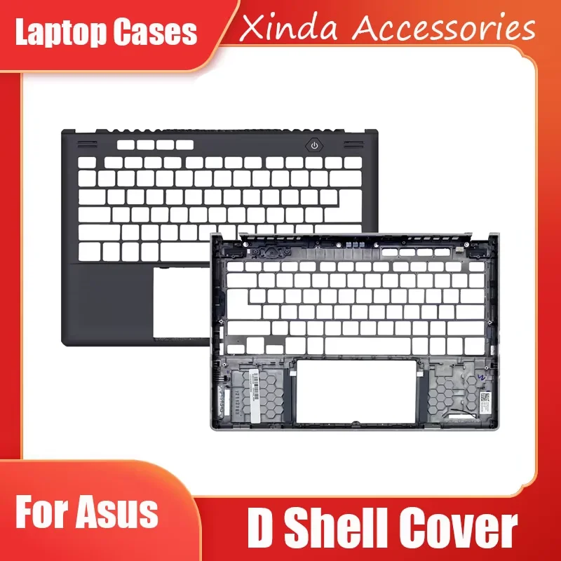 New Original For Asus ROG Zephyrus G14 14 GA401 GA402 Laptop Cases Front Bezel Upper Keyboard Palmrest Bottom Case C Shell Cover